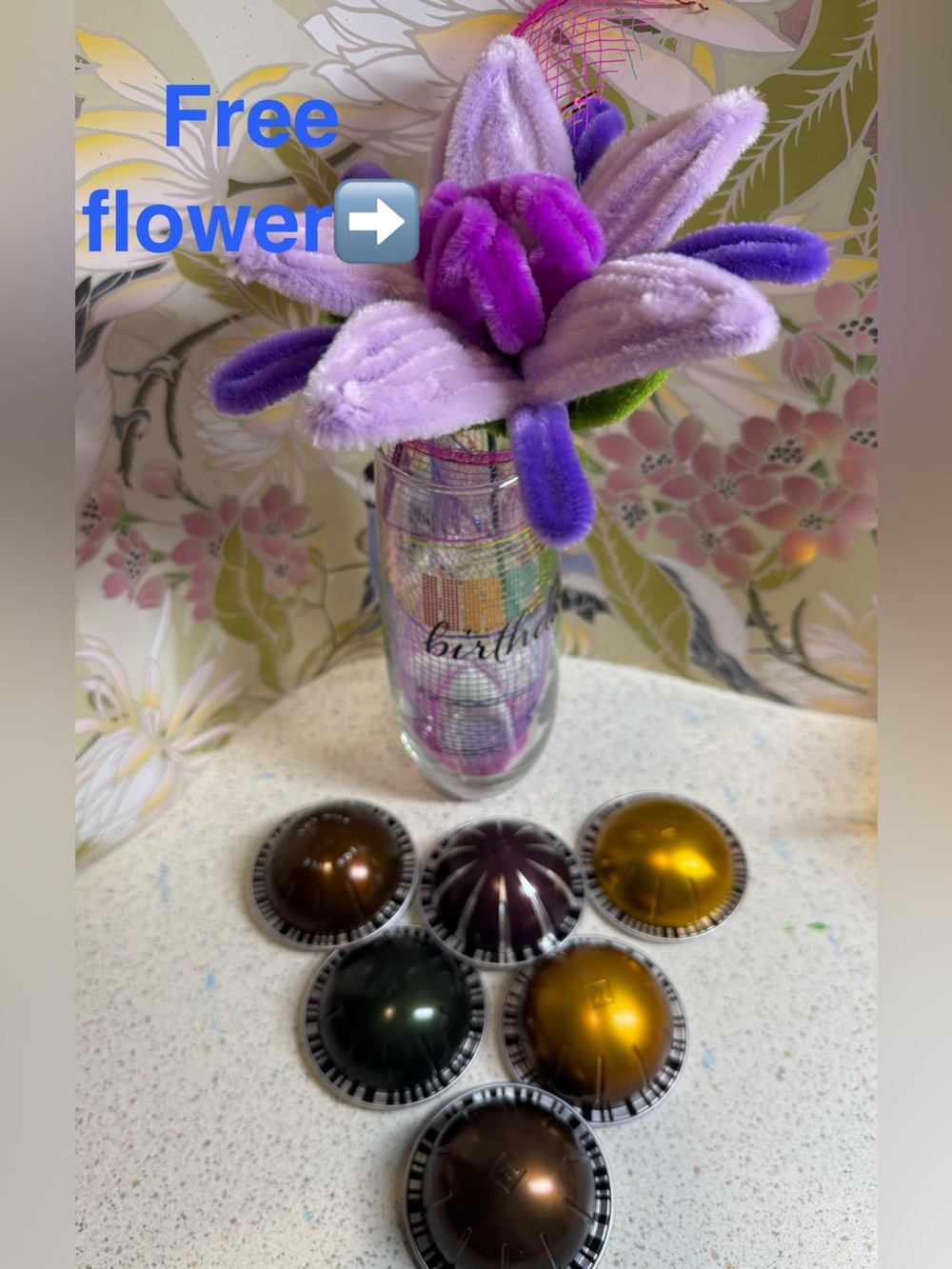 Nespresso VERTUO birthday 🎁 gift set sampler 💝